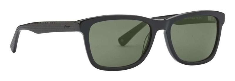 PREGO Cefalù Solbrille (Form: Wayfarer - Farve: Sort)