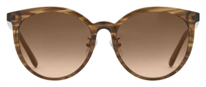PREGO Latina Solbrille (Form: Rund - Farve: Grøn)