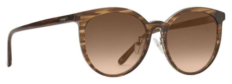 PREGO Latina Solbrille (Form: Rund - Farve: Grøn)