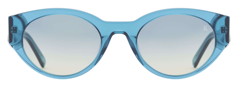 PREGO Montepulciano Solbrille (Form: Oval - Farve: Blå)