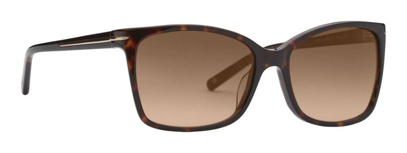 PREGO Assisi Solbrille (Form: Firkantet - Farve: Brun)