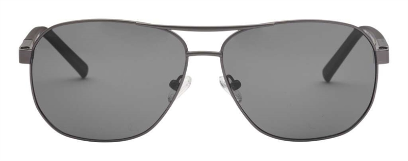 PREGO Porto Cervo Polarized Solbrille (Form: Pilot - Farve: Grå)