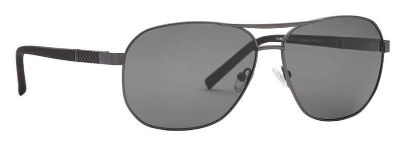 PREGO Porto Cervo Polarized Solbrille (Form: Pilot - Farve: Grå)