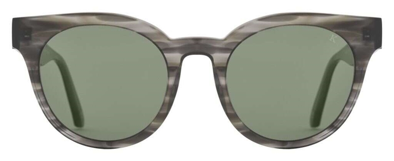 PREGO Sarzana Polarized Solbrille (Form: Rund - Farve: Grå)