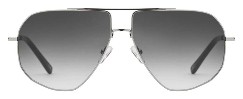 PREGO Teramo Solbrille (Form: Pilot - Farve: Sølv)