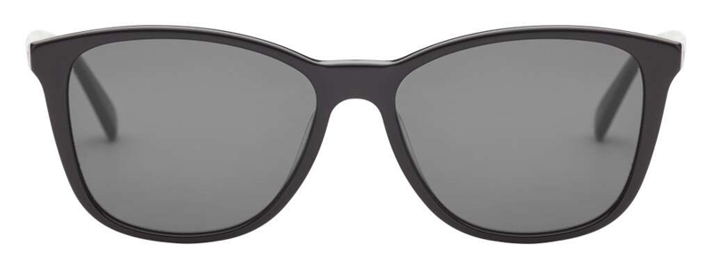 PREGO Portici Solbrille (Form: Firkantet - Farve: Sort)