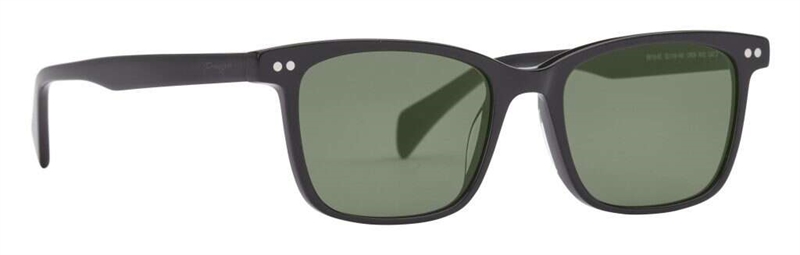 PREGO Porto Recanati Solbrille (Form: Firkantet - Farve: Sort)