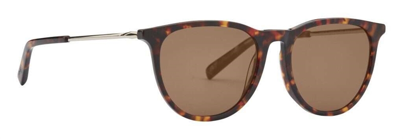 PREGO Volterra Solbrille (Form: Rund - Farve: Brun)