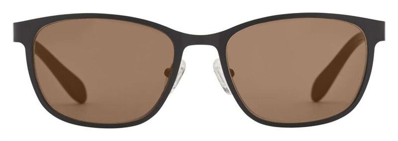 PREGO Skylet Road Solbrille (Form: Wayfarer - Farve: Sort)