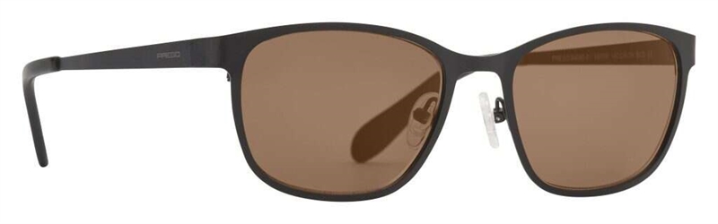 PREGO Skylet Road Solbrille (Form: Wayfarer - Farve: Sort)