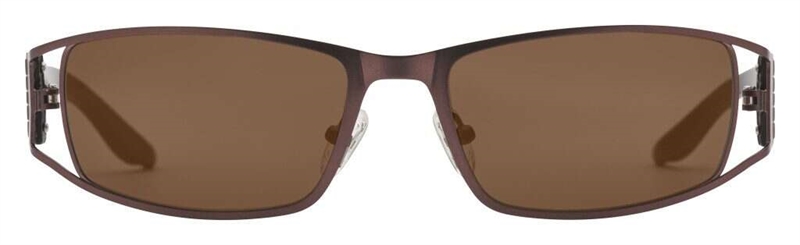 PREGO Bussolengo Solbrille (Form: Firkantet - Farve: Brun)