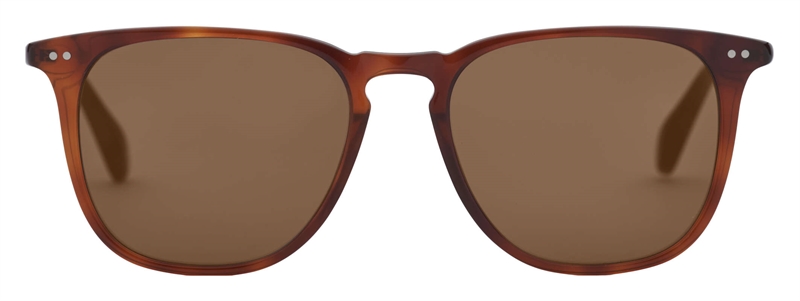 PREGO Pinerolo Solbrille (Form: Firkantet - Farve: Brun)