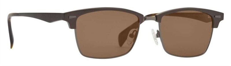 PREGO Galatina Polarized Solbrille (Form: Firkantet - Farve: Brun)