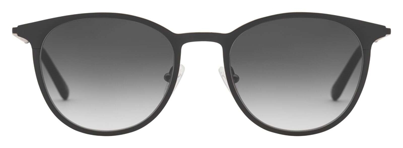 PREGO Chiara Solbrille (Form: Panto - Farve: Sort)