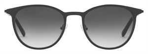 PREGO Chiara Solbrille (Form: Panto - Farve: Sort)