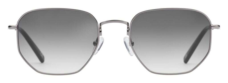 PREGO Acerra Solbrille (Form: Firkantet - Farve: Sølv)