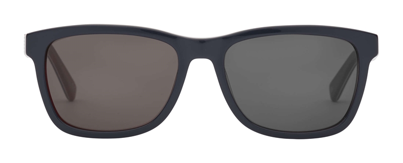 PREGO Cefalù Solbrille (Form: Wayfarer - Farve: Blå)