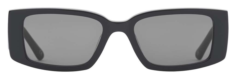 PREGO Velletri Solbrille (Form: Firkantet - Farve: Sort)