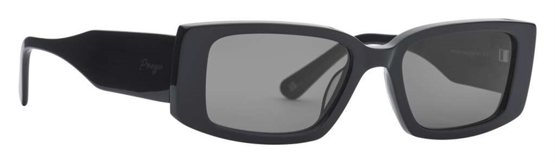 PREGO Velletri Solbrille (Form: Firkantet - Farve: Sort)