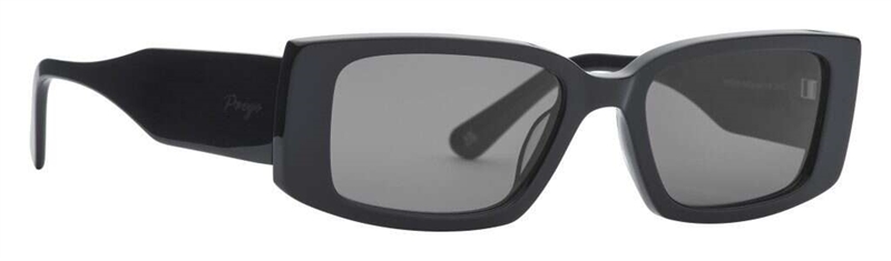PREGO Velletri Solbrille (Form: Firkantet - Farve: Sort)