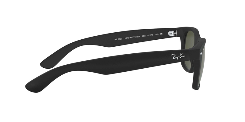 RAY-BAN 0RB2132 Solbrille (Form: Firkantet - Farve: Sort)