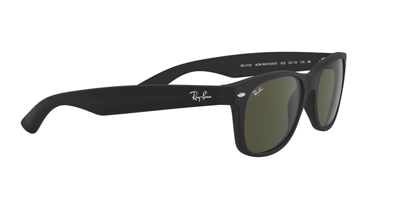 RAY-BAN 0RB2132 Solbrille (Form: Firkantet - Farve: Sort)