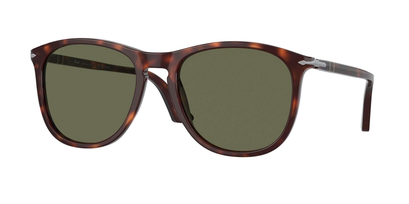 PERSOL 0PO3314S Solbrille (Form: Firkantet - Farve: Havana)