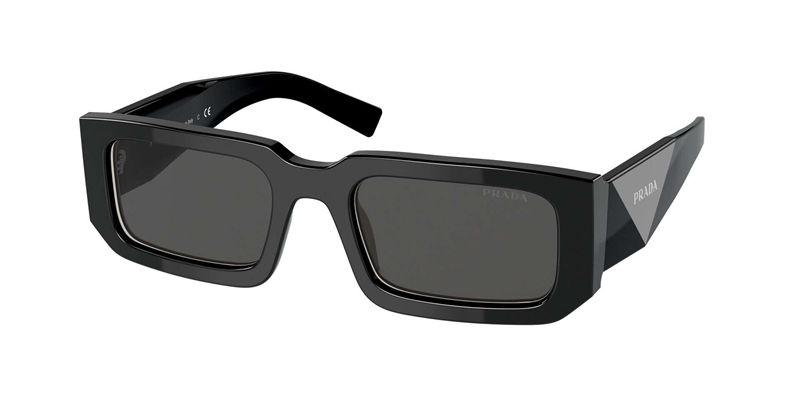 PRADA 0PR 06YS Solbrille (Form: Firkantet - Farve: Sort)