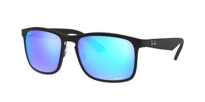 RB 0RB4264 Solbrille (Form: Firkantet - Farve: Sort)