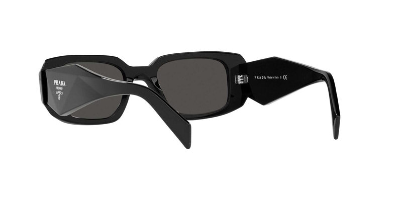 PRADA 0PR 17WS Solbrille (Form: Firkantet - Farve: Sort)