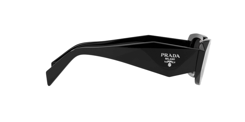 PRADA 0PR 17WS Solbrille (Form: Firkantet - Farve: Sort)