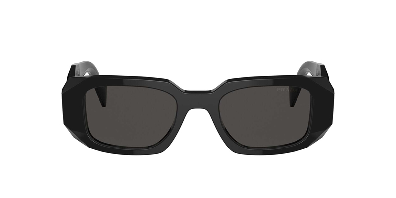 PRADA 0PR 17WS Solbrille (Form: Firkantet - Farve: Sort)