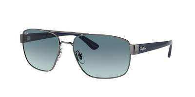 RAY-BAN 0RB3663 Solbrille (Form: Andet - Farve: Sølv)