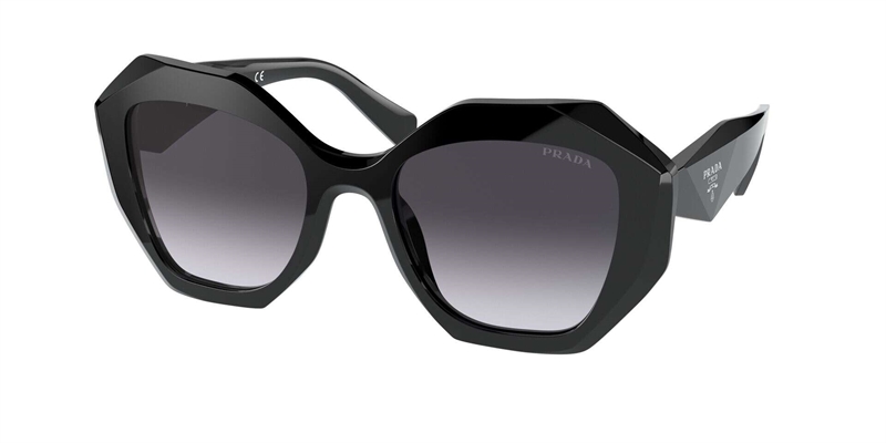 PRADA 0PR 16WS Solbrille (Form: Andet - Farve: Sort)