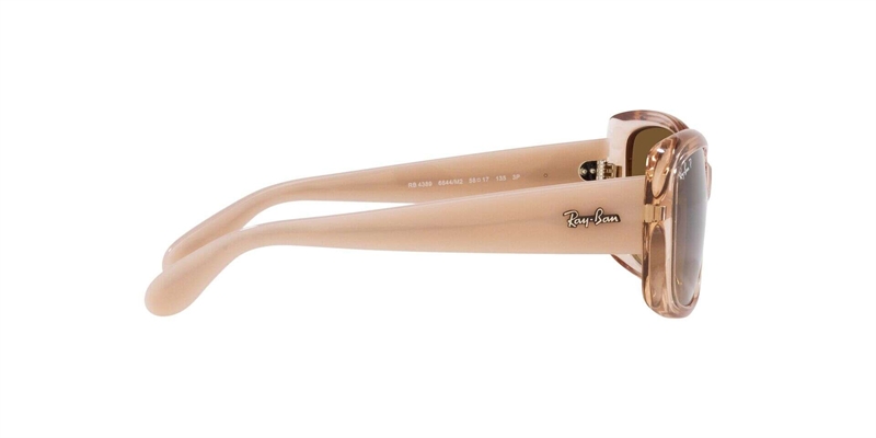 RAY-BAN 0RB4389 Solbrille (Form: Andet - Farve: Brun)