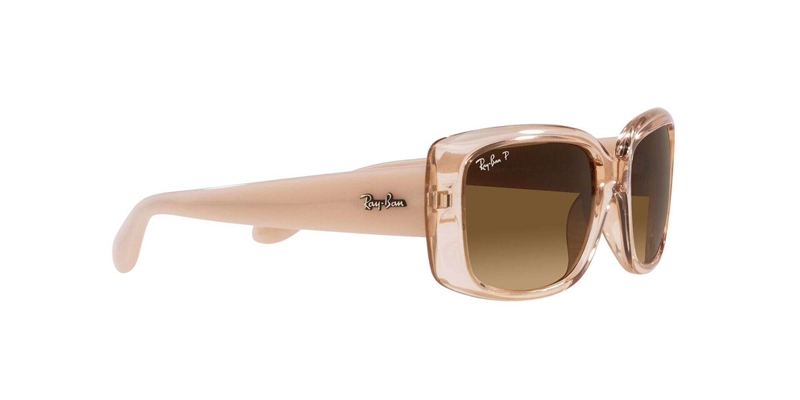 RAY-BAN 0RB4389 Solbrille (Form: Andet - Farve: Brun)