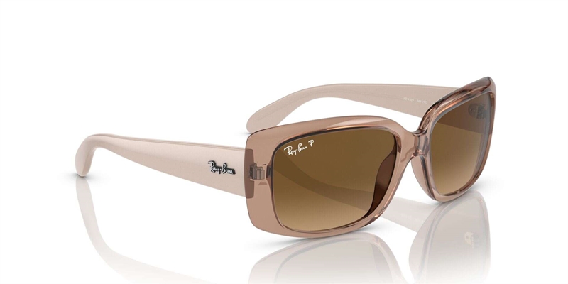 RAY-BAN 0RB4389 Solbrille (Form: Andet - Farve: Brun)