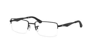RAY-BAN VISTA 0RX6285 Brillestel (Form: Firkantet - Farve: Sort)