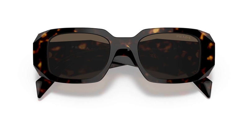 PRADA 0PR 17WS Solbrille (Form: Firkantet - Farve: Havana)