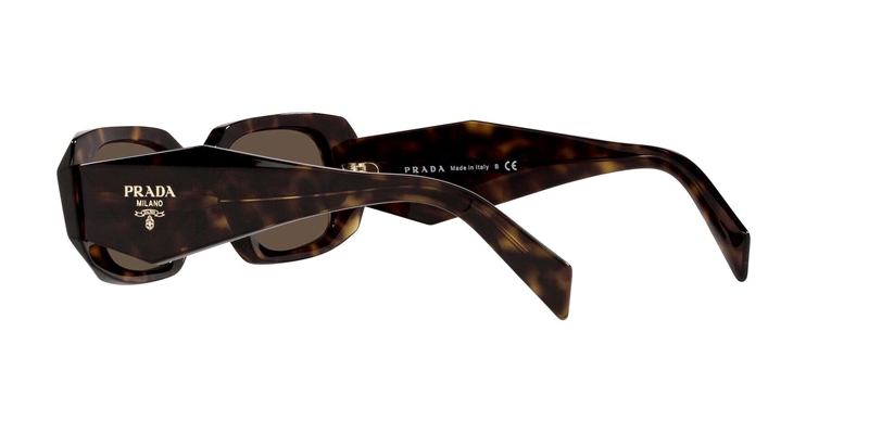 PRADA 0PR 17WS Solbrille (Form: Firkantet - Farve: Havana)