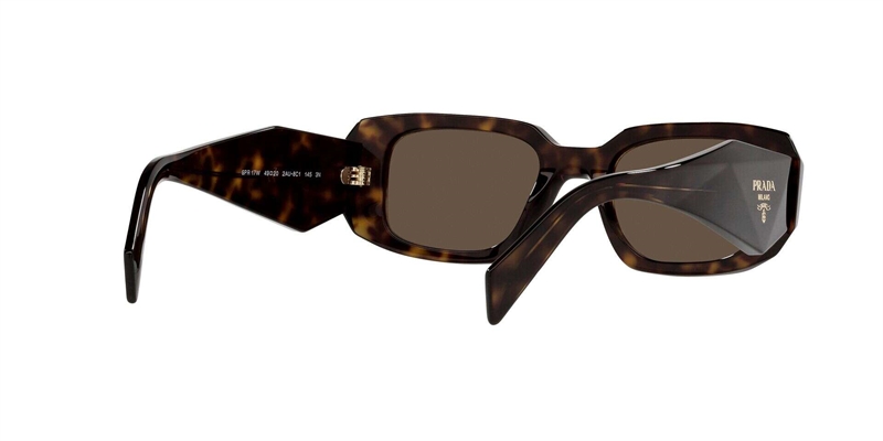 PRADA 0PR 17WS Solbrille (Form: Firkantet - Farve: Havana)