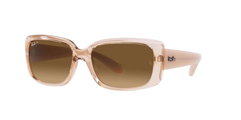 RAY-BAN 0RB4389 Solbrille (Form: Andet - Farve: Brun)