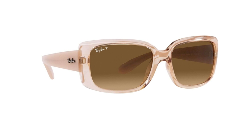 RAY-BAN 0RB4389 Solbrille (Form: Andet - Farve: Brun)