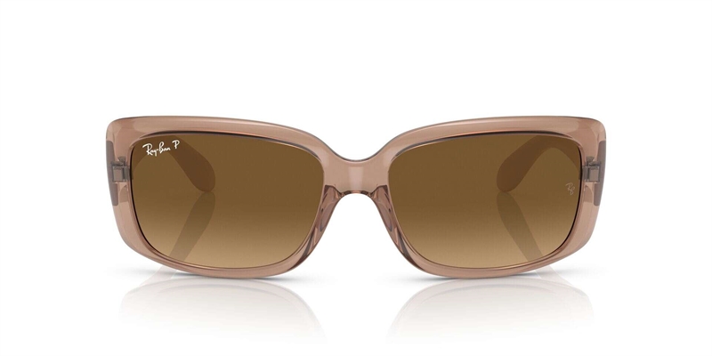 RAY-BAN 0RB4389 Solbrille (Form: Andet - Farve: Brun)
