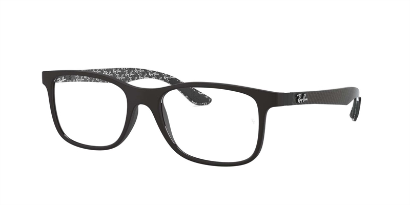 RAY-BAN VISTA 0RX8903 Brillestel (Form: Firkantet - Farve: Sort)
