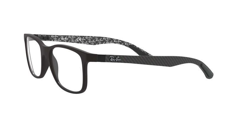 RAY-BAN VISTA 0RX8903 Brillestel (Form: Firkantet - Farve: Sort)