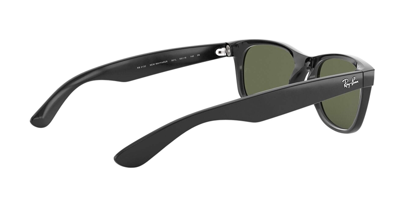 RAY-BAN 0RB2132 Solbrille (Form: Firkantet - Farve: Sort)