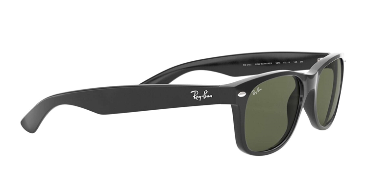 RAY-BAN 0RB2132 Solbrille (Form: Firkantet - Farve: Sort)