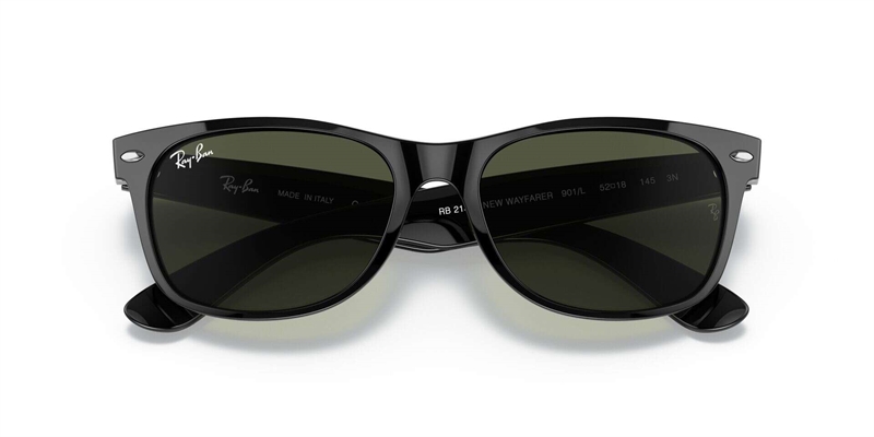 RAY-BAN 0RB2132 Solbrille (Form: Firkantet - Farve: Sort)