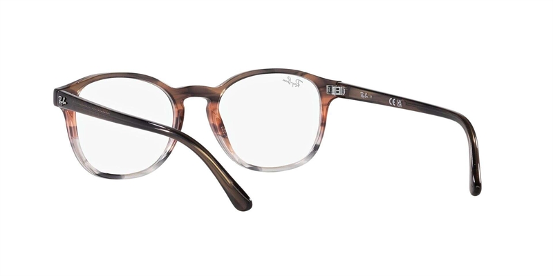 RAY-BAN VISTA 0RX5417 Brillestel (Form: Panto - Farve: Brun)